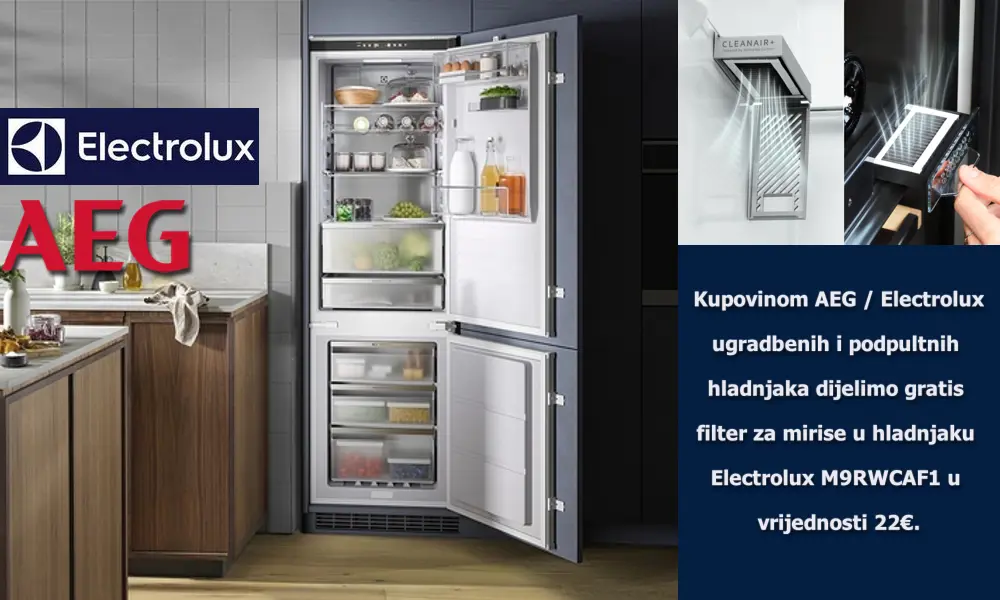 AEG/LUX gratis filter za hladnjake