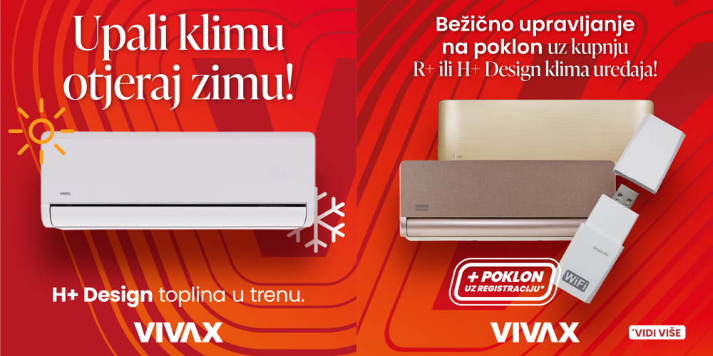 Vivax klime besplatni stick