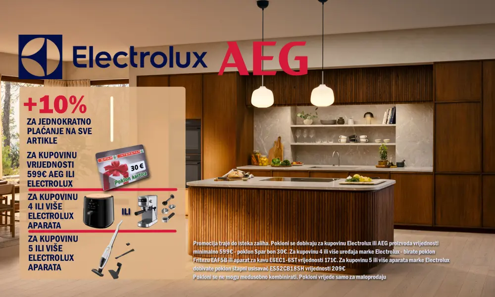 Electrolux AEG popusto do 40 posto