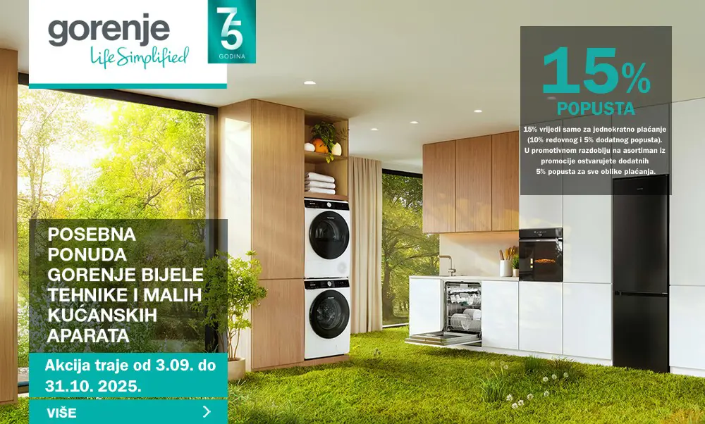 Gorenje 15 posto