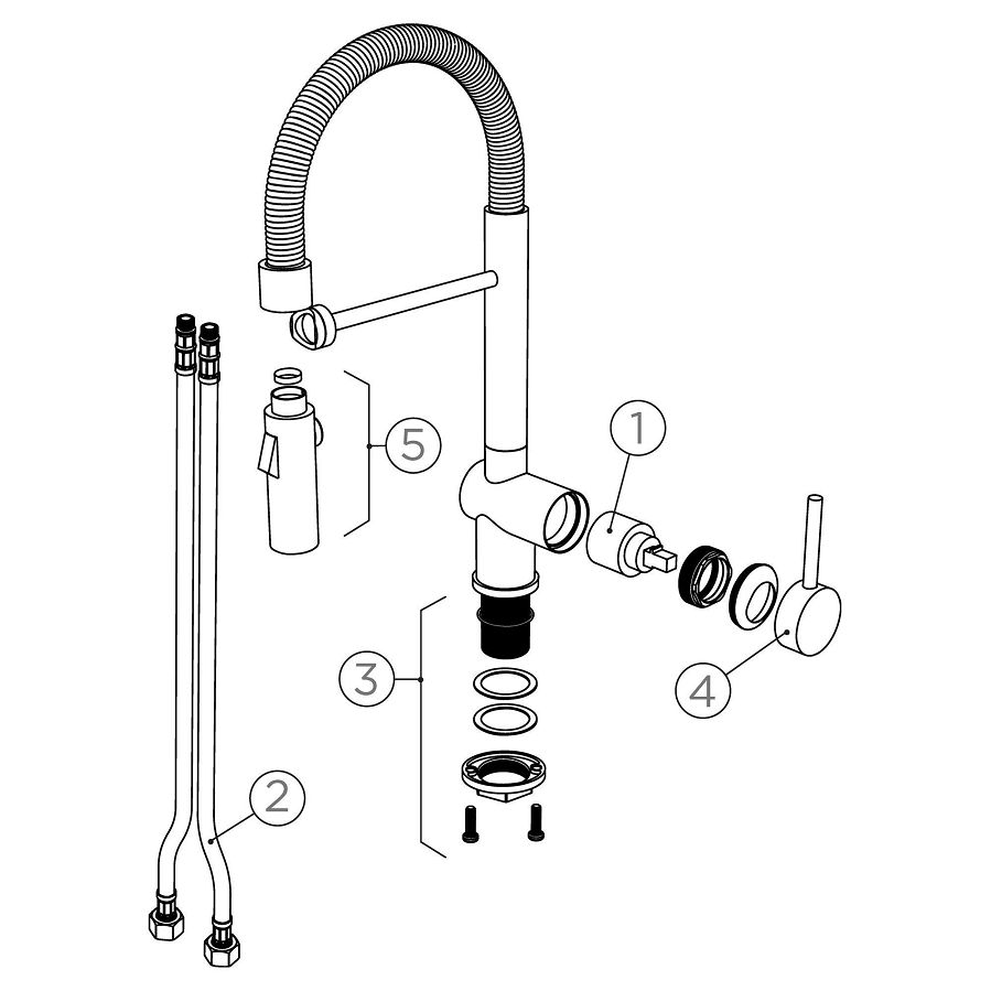 Slavina Schock Sina četkani čelik 515.000