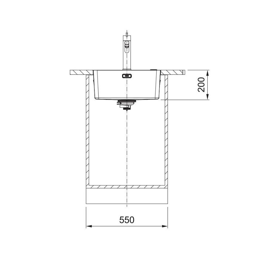 Sudoper Franke Mythos MYX 210-45 127.0618.824